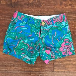 Lilly Pulitzer Callahan shorts - size 4